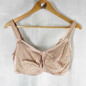 Amoena Ina SB 44137 Nude Mastectomy Post Surgical Bra Size 40DD